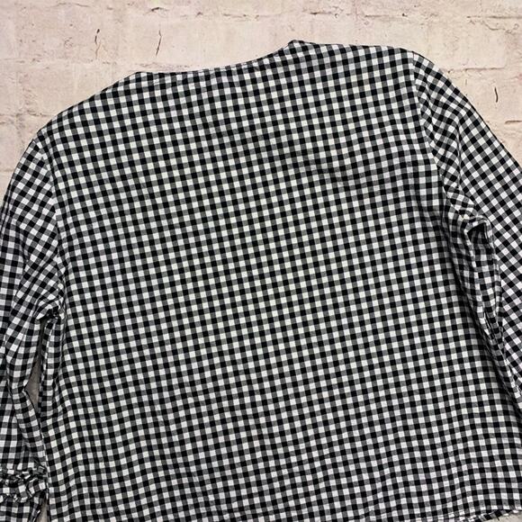 Zara Trafaluc Colelction Gingham Blouse - Picture 9 of 9